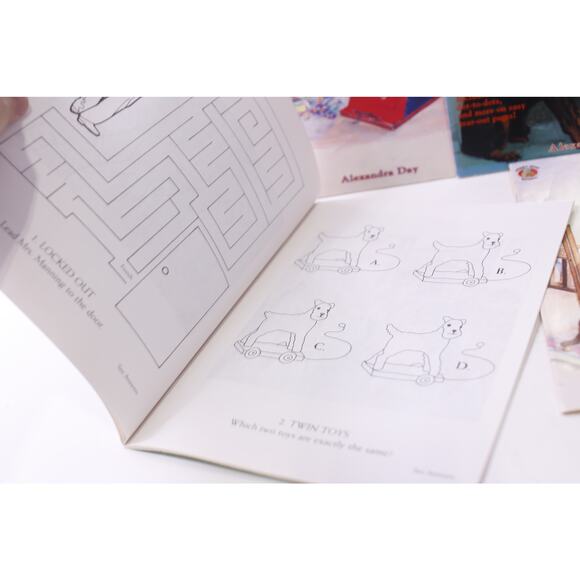 Alexandra Day, Carl, Coloring Book, Lot, Honey Bear, Activity, ~ 251107-WH 1394 - Picture 5 of 7